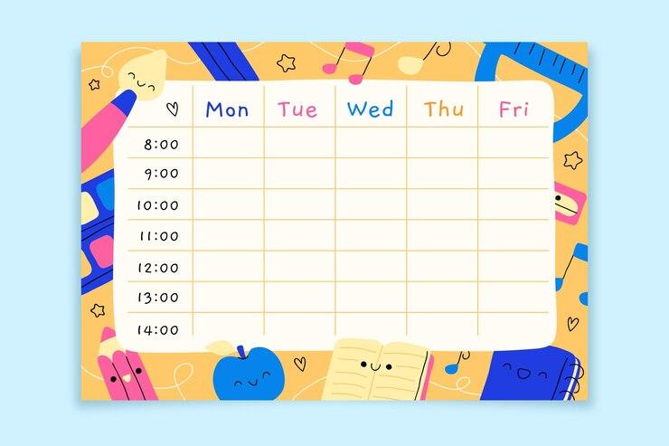 Panduan Lengkap Memahami Time Table dan Tips Membuatnya
