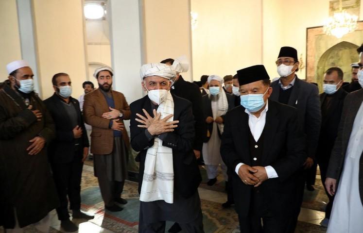 Kuasa Usaha Afghanistan Sampaikan Ucapan Selamat atas Terpilihnya Kembali JK Sebagai Ketua Umum PMI