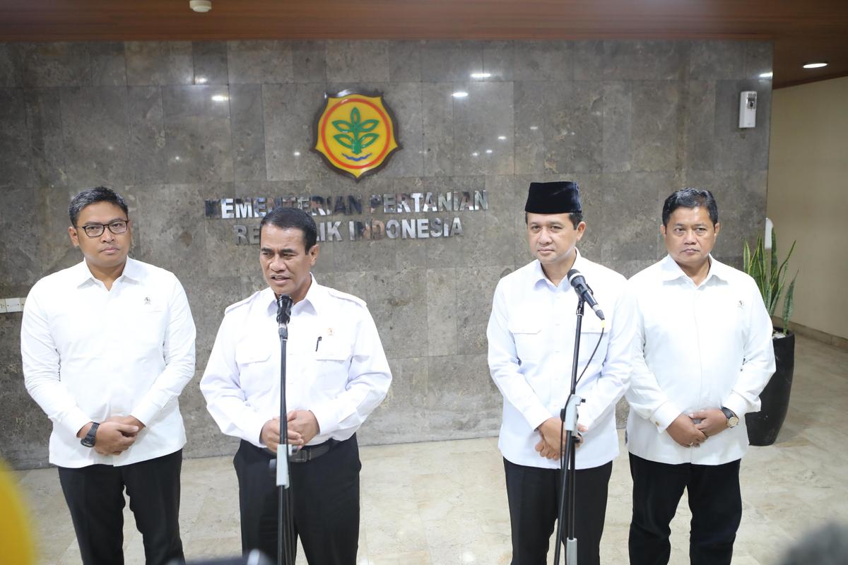 Sinergi Kementan-Kementrans Bangun Kawasan Pertanian untuk Swasembada Pangan