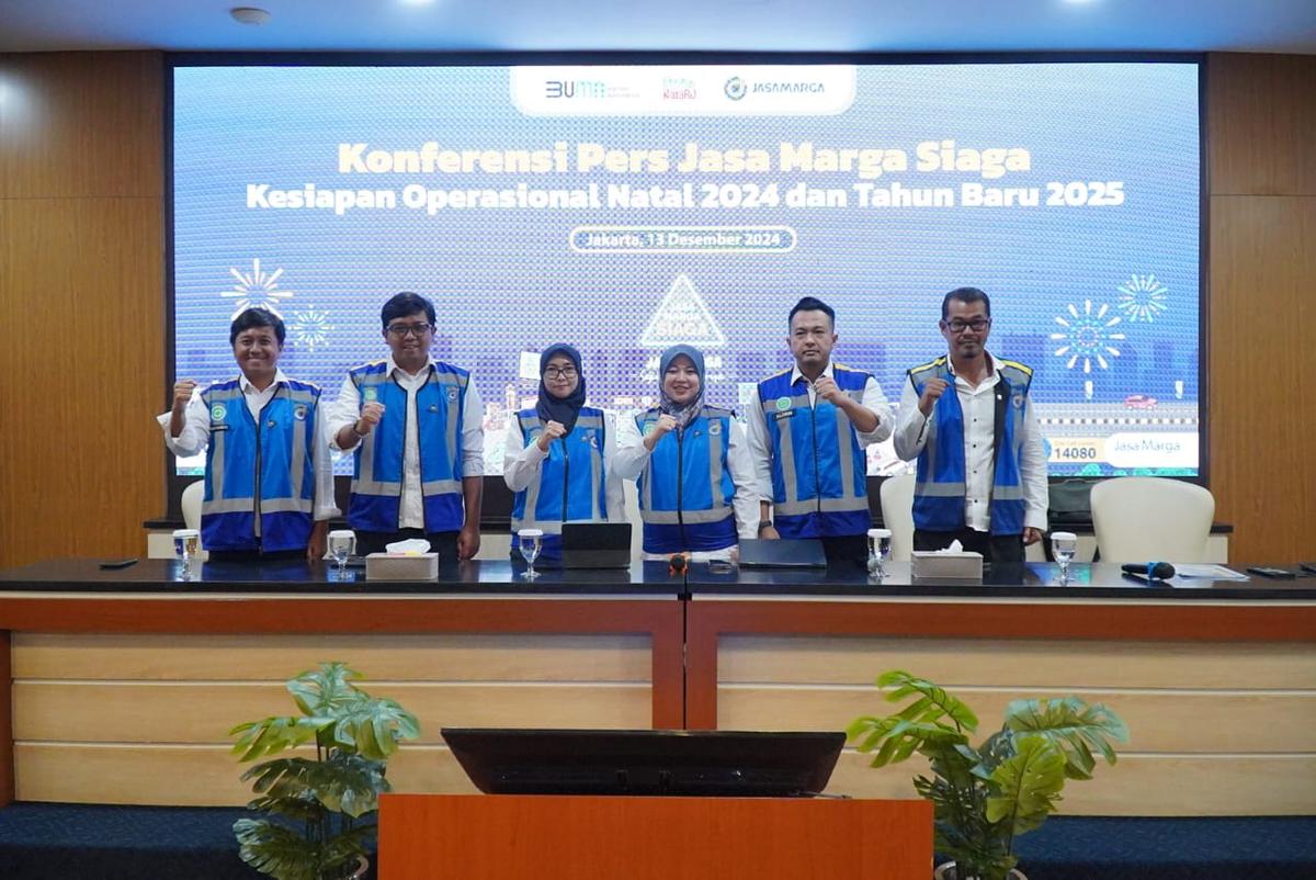 Jasa Marga Siap Sambut Libur Nataru dengan Layanan Prima di Seluruh Jalan Tol