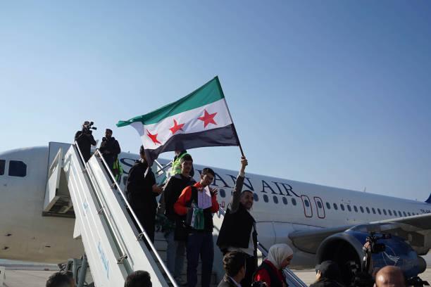 Penerbangan Perdana usai Jatuhnya Bashar al-Assad Lepas Landas dari Damaskus