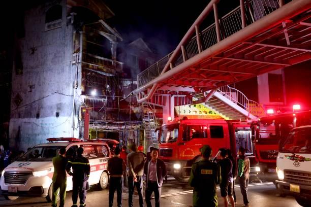 Kebakaran di Kafe dan Karaoke Bar Hanoi Tewaskan 11 Orang