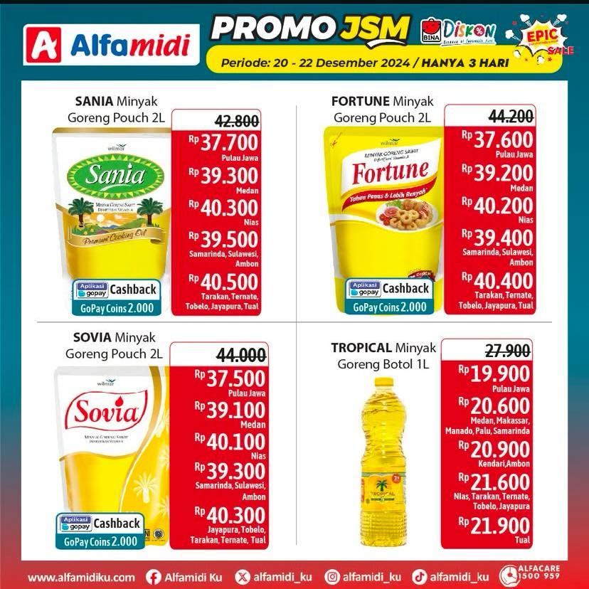 Promo JSM Alfamidi Terbaru Periode 20-22 Desember 2024: Diskon Menarik Menanti Anda!