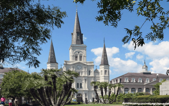 Katedral St. Louis, Ikon Bersejarah di French Quarter, New Orleans