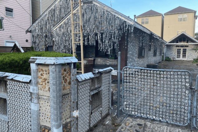 Beer Can House, Keajaiban Arsitektur yang Terinspirasi dari Kreativitas Tanpa Batas