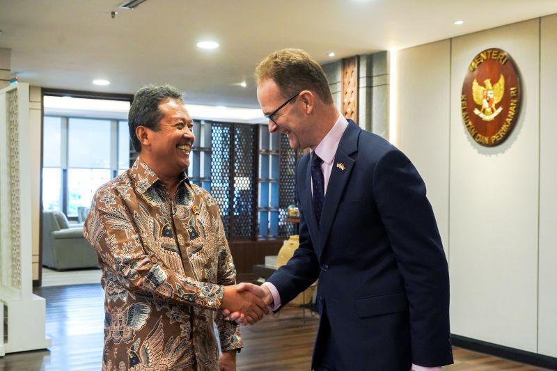 Menteri KP RI dan Dubes Inggris Perkuat Sinergi untuk Pengembangan Ekonomi Biru
