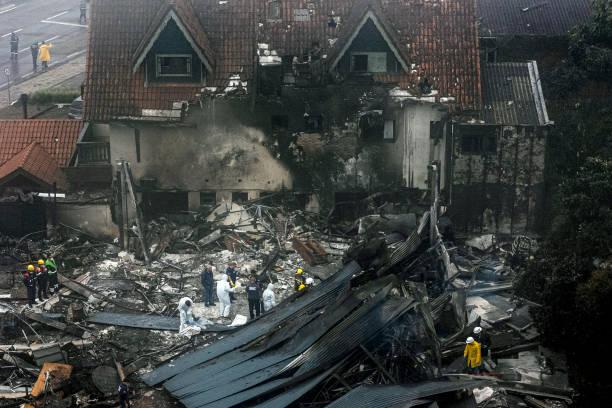 Pesawat Kecil Jatuh di Brasil, Tewaskan 10 Orang dan Lukai Belasan
