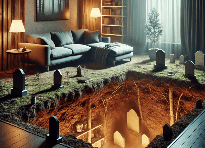 27 Arti Mimpi Ada Kuburan di Dalam Rumah