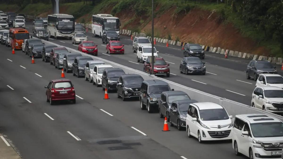 Ada Contraflow KM 47-65 Tol Japek di Libur Natal Hari Ini