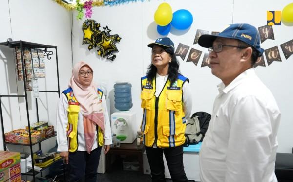 Wamen Diana Tinjau Kesiapan Posko Nataru di Jawa Tengah