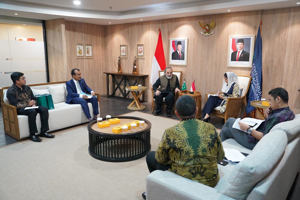 Pertemuan Wamendag dengan Duta Besar Pakistan Jakarta