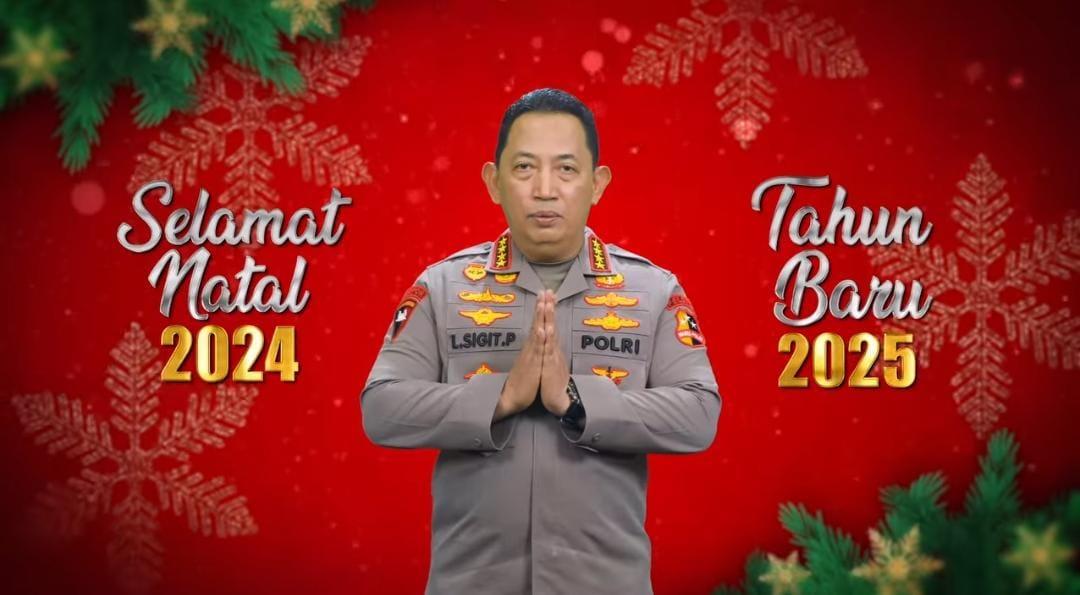 Kapolri Sampaikan Pesan Damai dan Persatuan dalam Perayaan Natal 2024