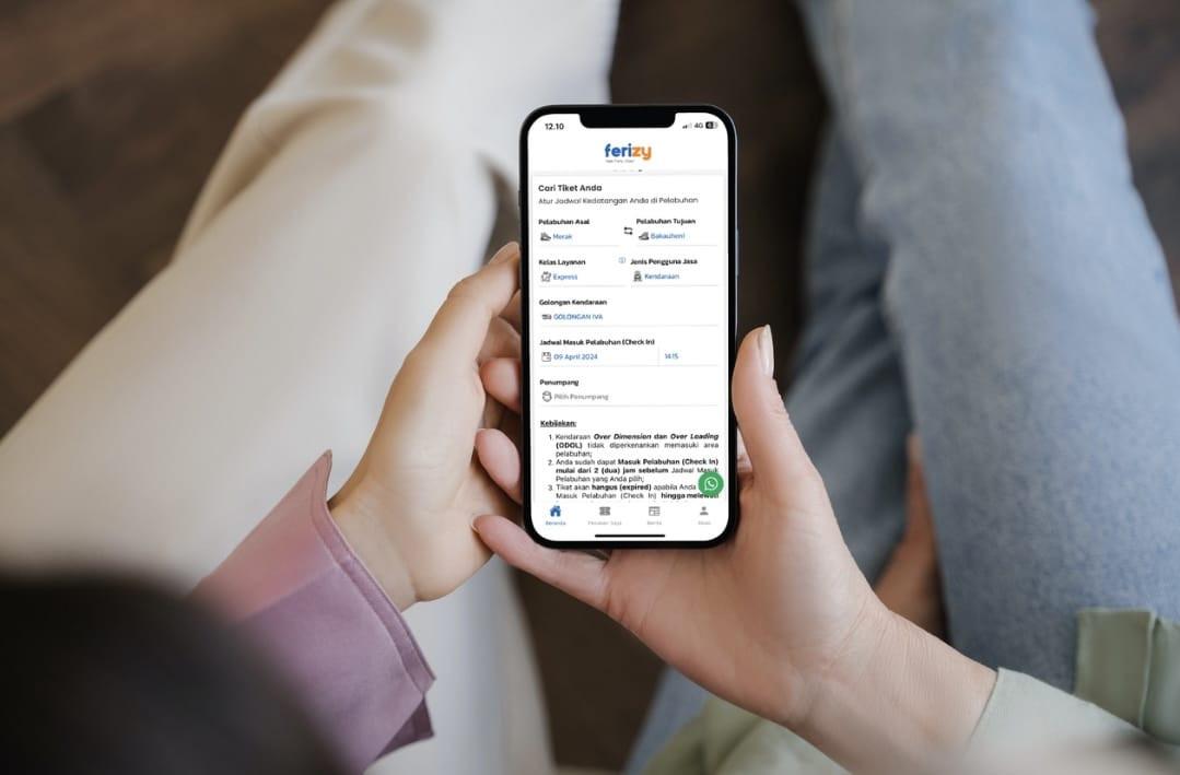 ASDP Sesuaikan Kebijakan Penalty Refund dan Reschedule Tiket Online Ferizy