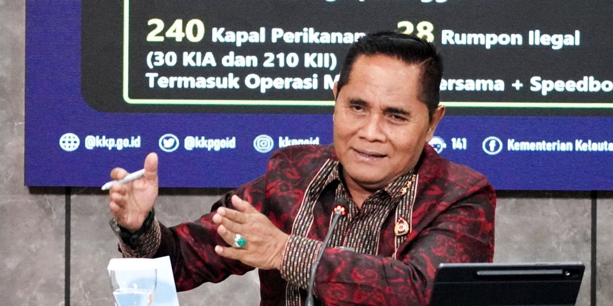 KKP Amankan 240 Kapal Pencuri Ikan di Perairan Indonesia
