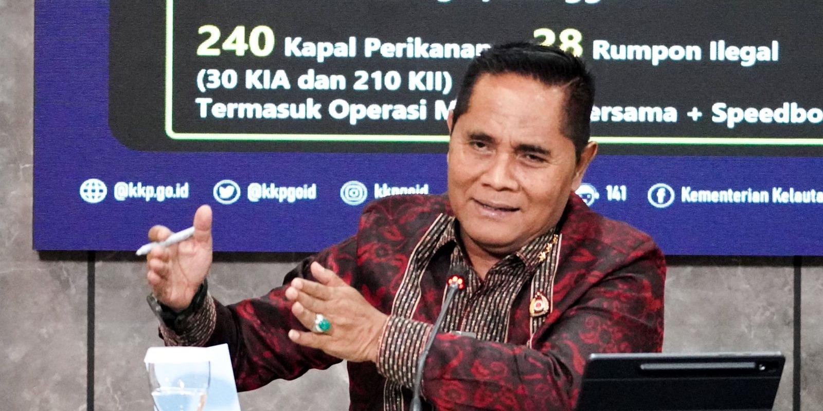 KKP Amankan 240 Kapal Pencuri Ikan di Perairan Indonesia