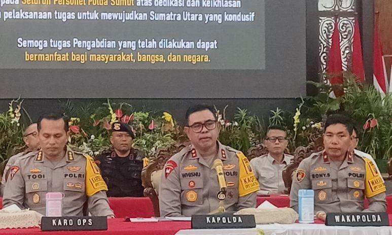 Polda Sumut Intensifkan Perang Melawan Narkoba, Sita Lebih dari 1 Ton Sabu