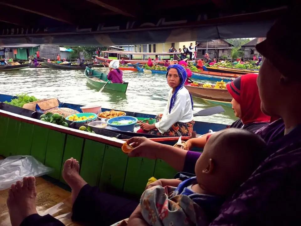Sudah Ada Sejak Abad 18, Ini Sensasi Jual Beli di Pasar Terapung Lok Baintan Kalimantan Selatan