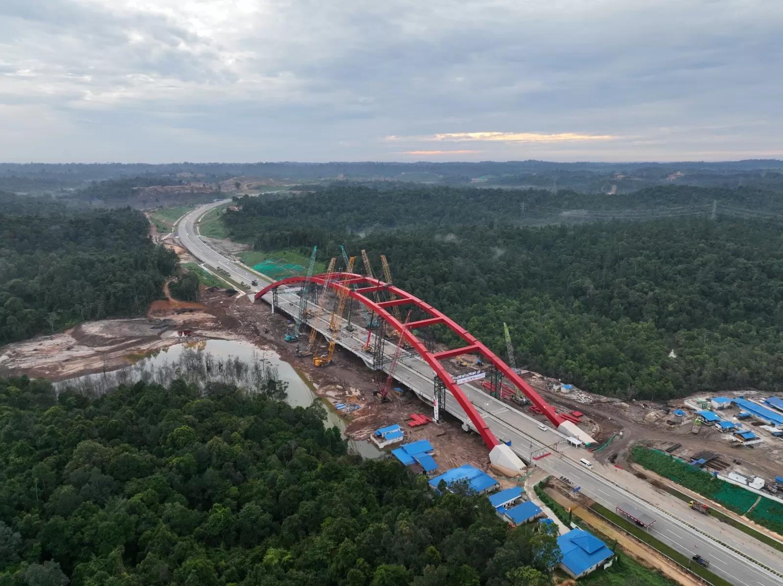 Waskita Karya Pastikan Jembatan Dirgahayu di Jalan Tol IKN Segera Rampung