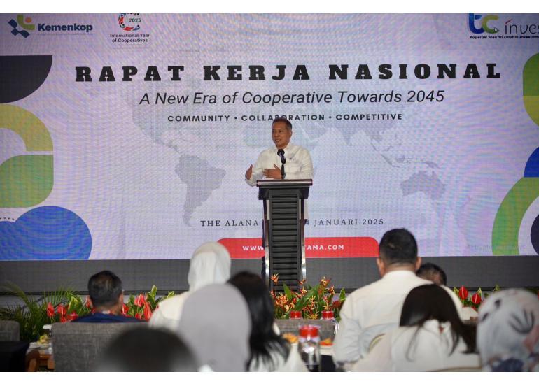 Wamenkop Ajak Koperasi Jasa TC Investama Sukseskan Program Strategis Kemenkop