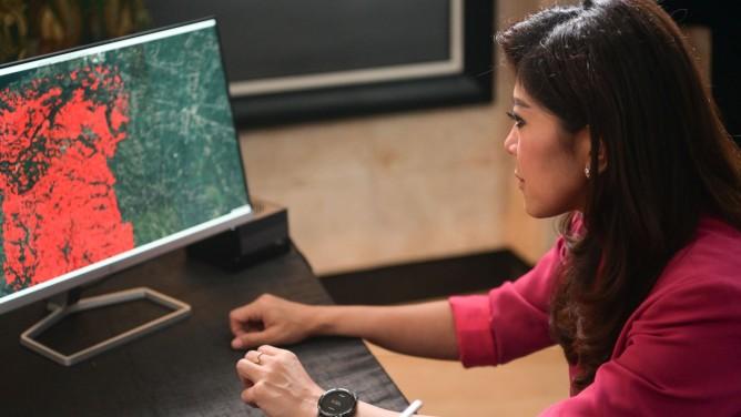 Resmikan AI Center Pertama di Indonesia, Meutya Hafid Minta Dukung Ketahanan Pangan