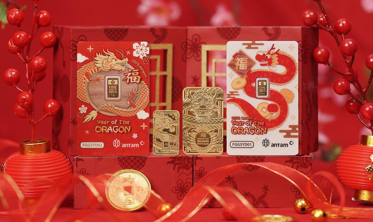 Antam Hadirkan Emas Tematik Tahun Ular Kayu