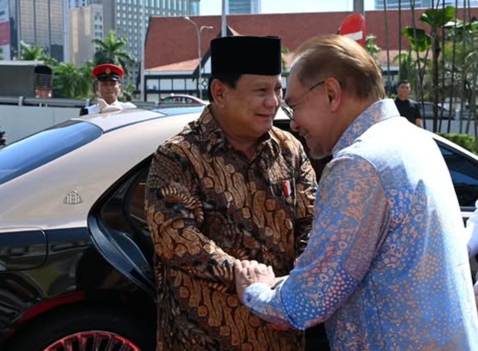 Bukti Keakraban Presiden Prabowo dan PM Anwar Ibrahim di Kuala Lumpur