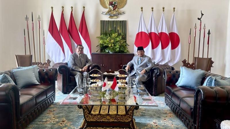 Prabowo Sambut PM Jepang, Jalin Kerja Sama Baru
