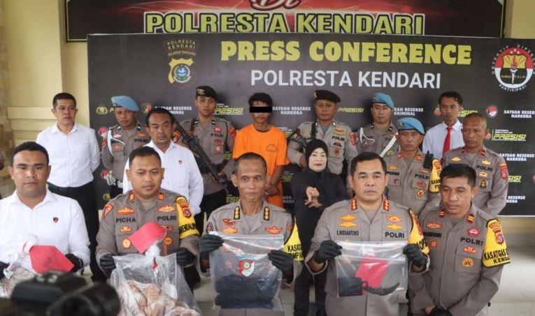 Terungkap Motif Teman Bunuh ASN Muna di Hotel Kendari, gegara Tersinggung