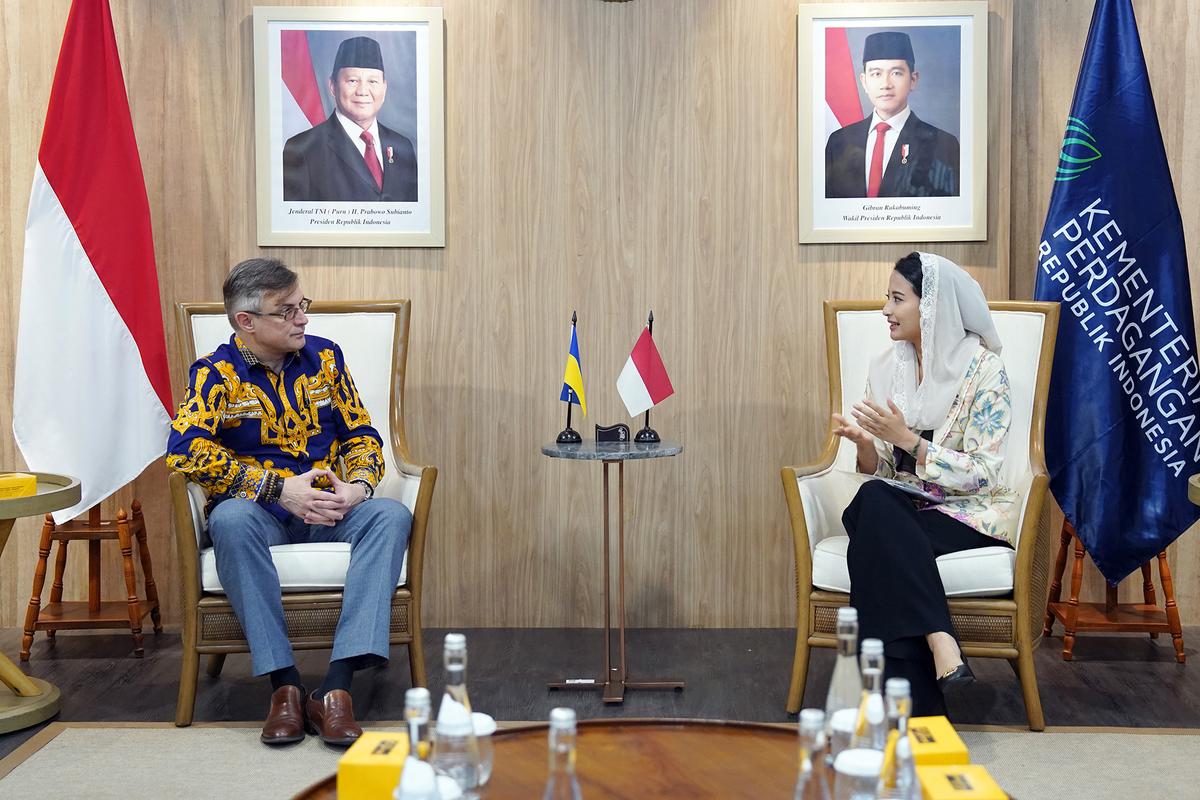 Pertemuan Wamendag dengan Dubes Ukraina Jakarta