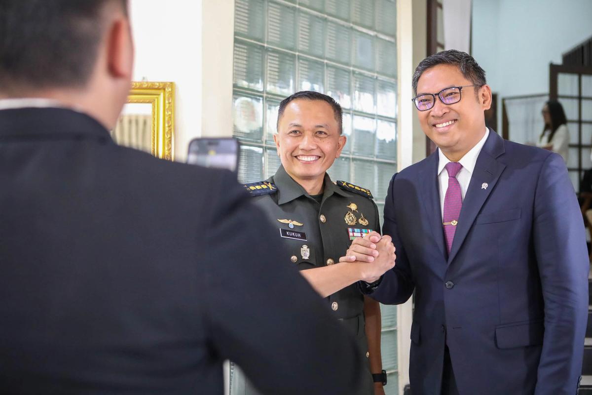 Begini Momen Wamentan Sudaryono Nostalgia Masa Indah di SMA Taruna Nusantara