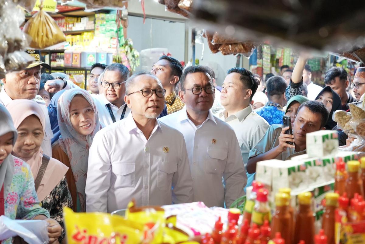 Pemantauan Ketersediaan dan Harga Bapok di Pasar Pabaeng-Baeng, Makassar