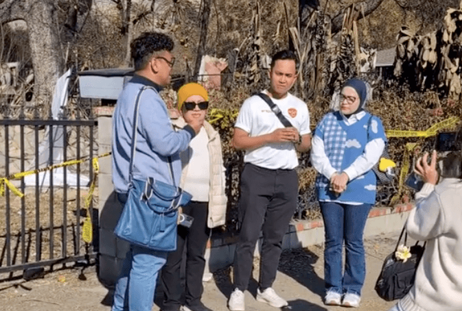 Uya Kuya Ditegur Korban Kebakaran di Los Angeles gegara Ngonten, Ini Klarifikasinya