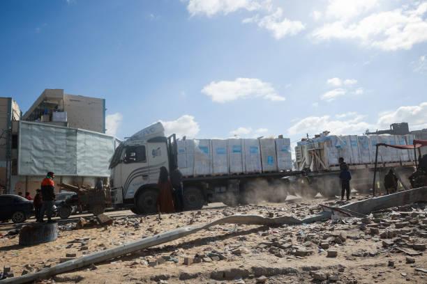 Nyaris Seribu Truk Bantuan Masuk Gaza, Melebihi Target Gencatan Senjata