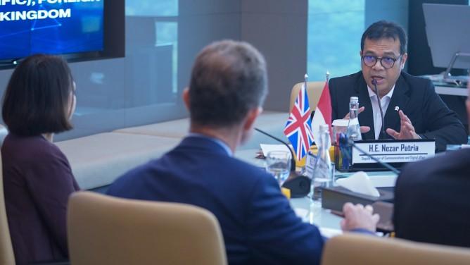 Indonesia dan Inggris Perkuat Kemitraan Strategis Sektor Digital