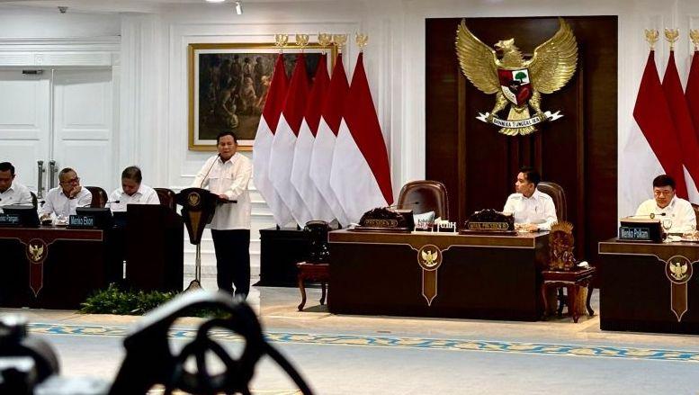 Presiden Prabowo ke Kabinetnya soal 3 Bulan Kerja: Hasil Menuju Sasaran Kita