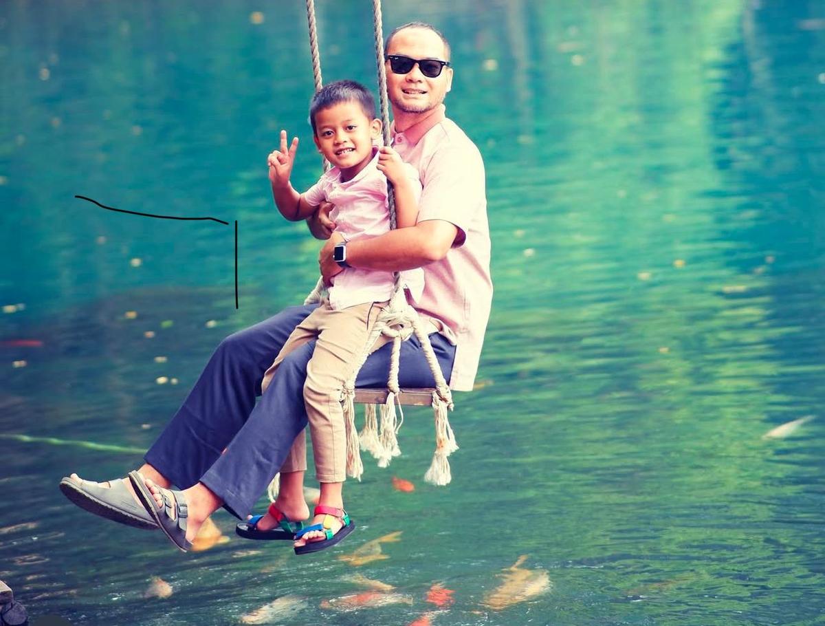 Wisata Alam Cantik Telaga Biru Cicerem di Kuningan Jawa Barat
