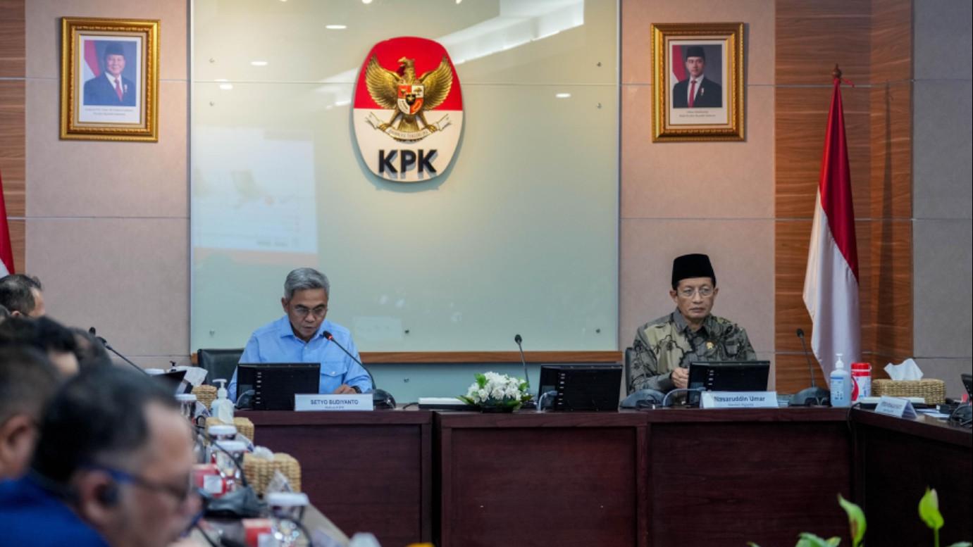 Menag Nasaruddin Umar Minta KPK Awasi Penyelenggaraan Ibadah Haji 2025