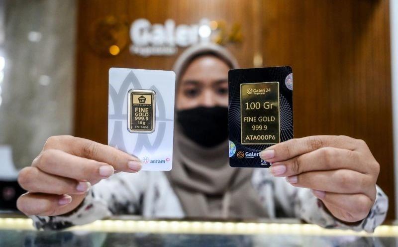 Harga Emas Hari Ini Cuma Kasih Diskon Tipis Jadi Rp1,609 Juta per Gram