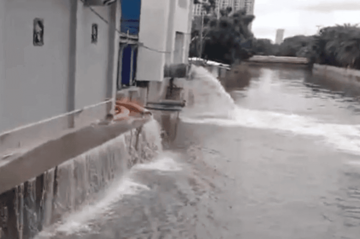 Pemkot Jakut Optimalkan Pompa Stationer untuk Atasi Banjir di Kelapa Gading