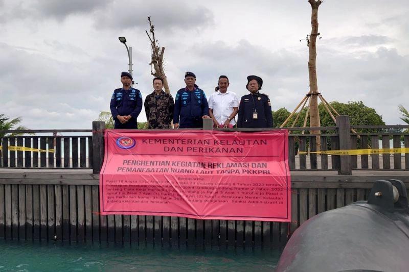 Spanduk Dipasang, KKP Pastikan Setop Reklamasi Tak Berizin Pulau Pari