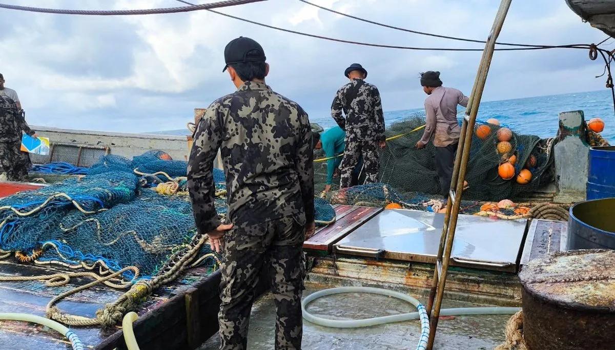 KKP Amankan Dua Kapal Langgar Ketentuan Alat Penangkap Ikan
