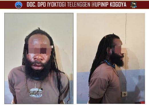 Satgas Ops Damai Cartenz Tangkap DPO KKB Iyoktogi Telenggen di Yahukimo