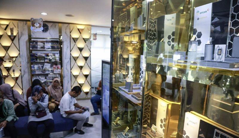 Harga Emas Hari Ini Kembali Lebih Mahal Rp13 Ribu per Gram