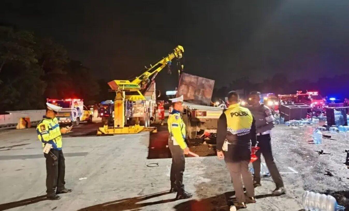 Kemenhub Konfirmasi Status uji Berkala Truk Kecelakaan Maut di GT Ciawi Masih Aktif