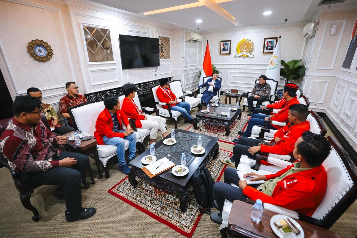 Sultan Terima GMNI Bicara Urgensi RUU Daerah Kepulauan Untuk Pemerataan Pembangunan