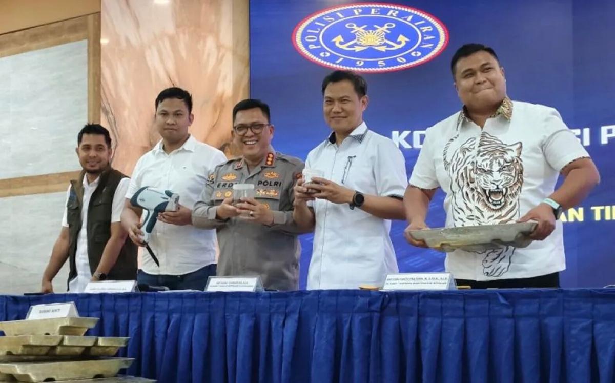 Baharkam Polri Bongkar Sindikat Timah Ilegal di Bekasi, WN Korsel jadi Tersangka