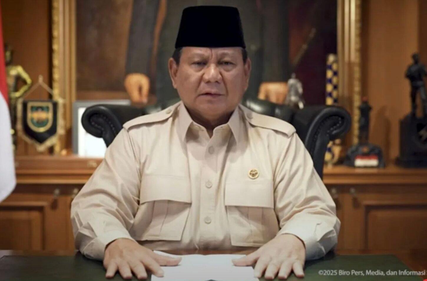 Prabowo Ingatkan Wartawan Waspadai Hoax demi Kebebasan Pers