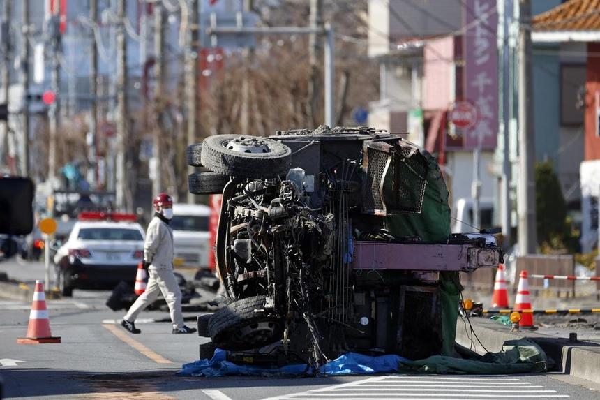 Kabin Truk Hilang di Lubang Ambles Jepang Akhirnya Ditemukan