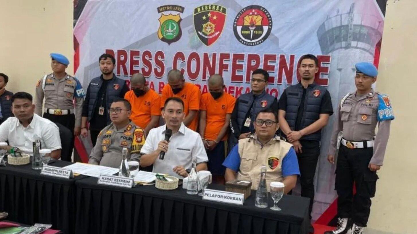 Komplotan Pencuri Baterai Telekomunikasi di Bandara Soetta Dibekuk Polisi