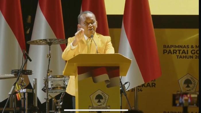 Bahlil Apresiasi Kepemimpinan Prabowo di Gerindra